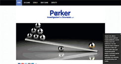 Desktop Screenshot of parkerinvestigazioni.com